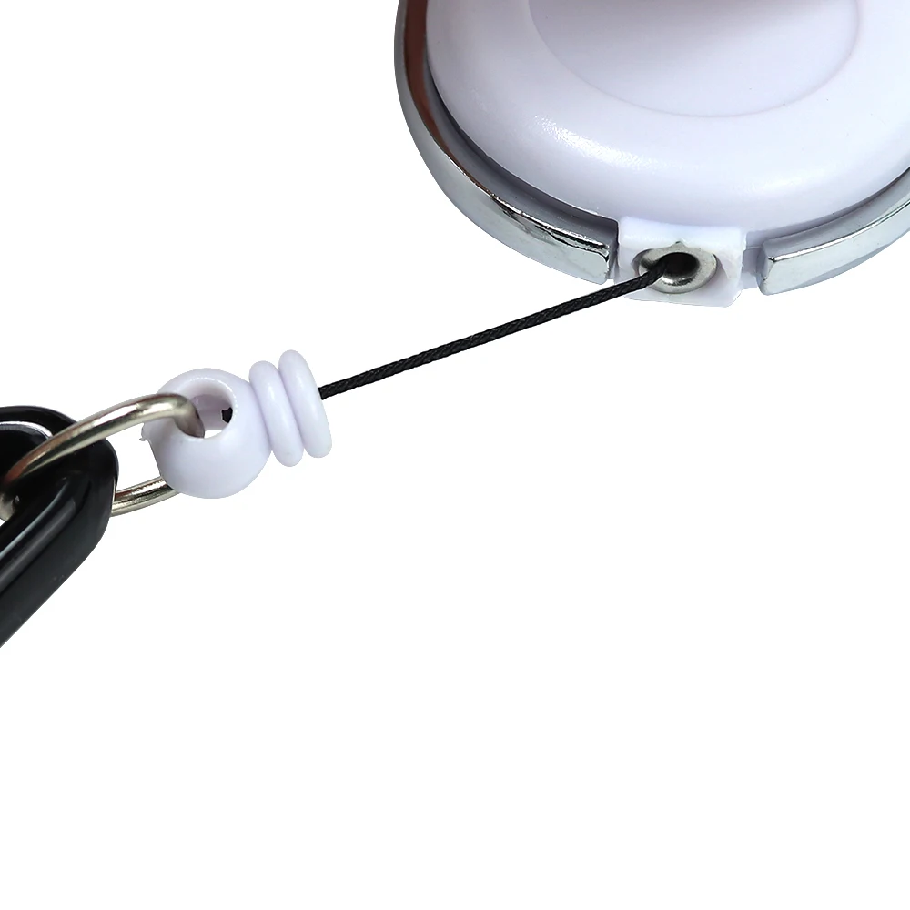 Custom LOGO oblate retractable keychain holder sleeve cover tool smoke accessories wrapper plastic Lighter case leash holder