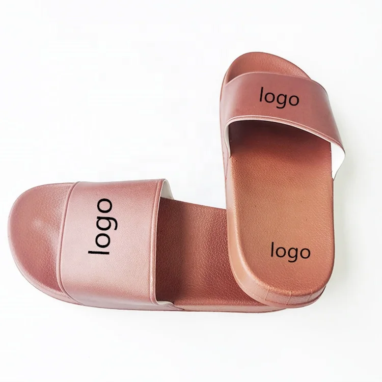 Factory Price Sandals Custom Logo Women Fashionable Slippers Indoor Designer Sliders Sublimation Bath Slippers