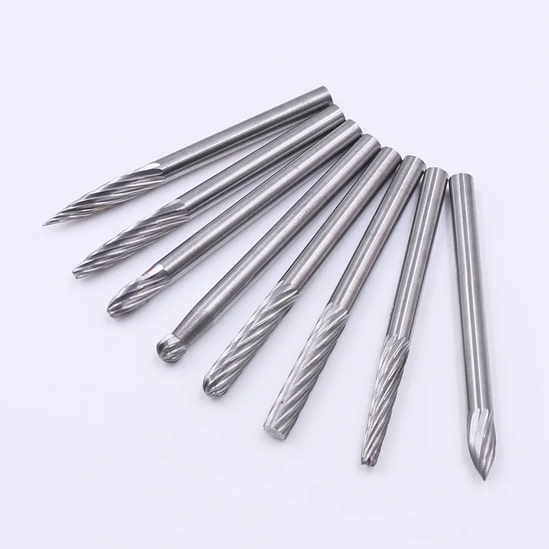 Factory  sell All size carbide rotary burr tungsten carbide burr carbide burr set for steel iron