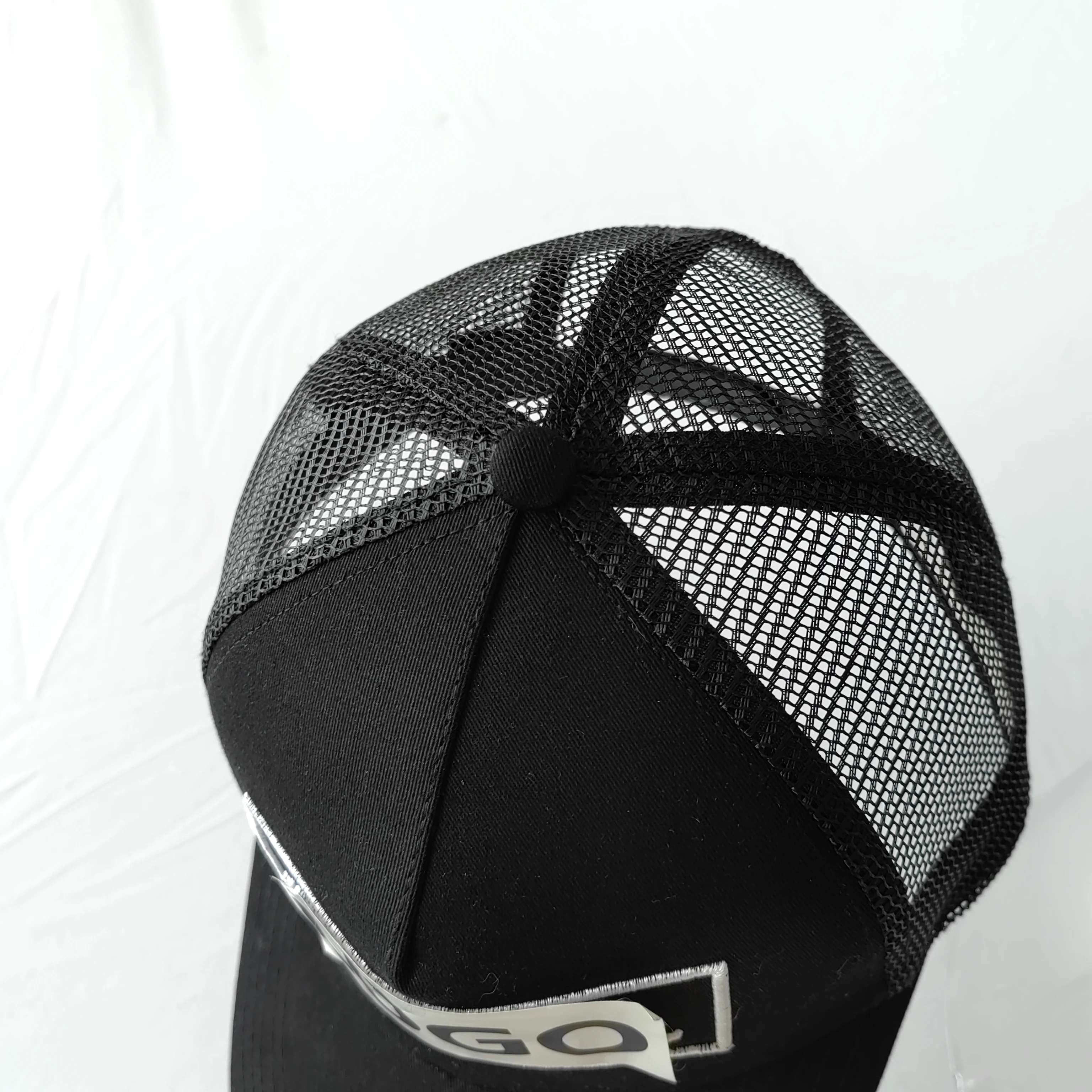 Wholesale custom baseball hat mesh cloth breathable embroidery baseball hat summer baseball hat