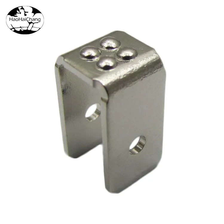 Custom stamping stainless steel brass u shaped metal bracket