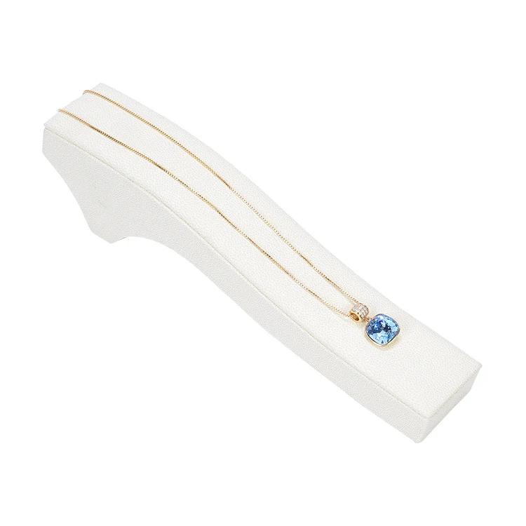 Изготовление под заказ из искусственной кожи ювелирные изделия кулон цепочки и ожерелья дисплей подставки