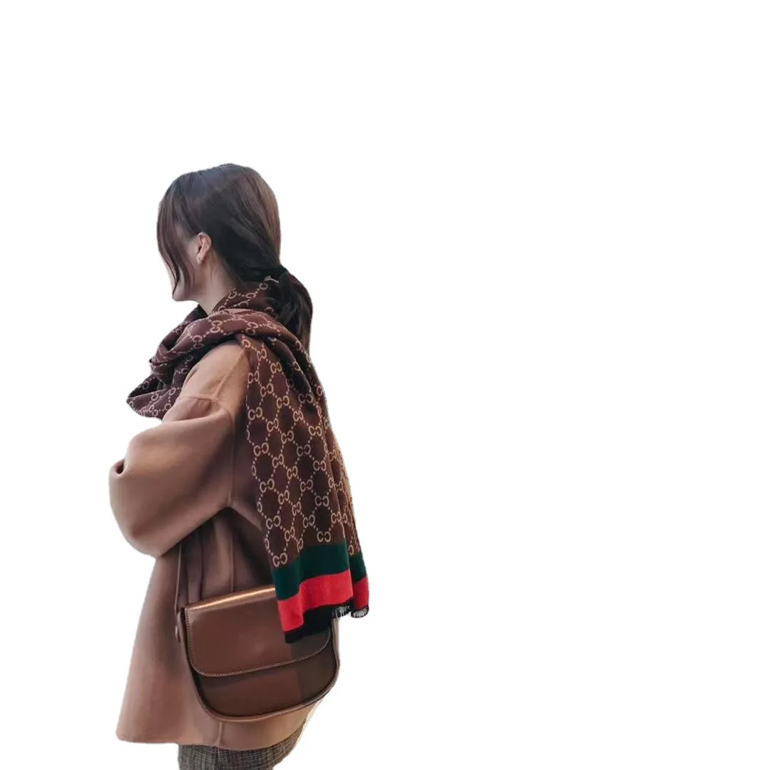 newest stylish winter ladies beautiful scarf printed cashmere shawl scarf for women