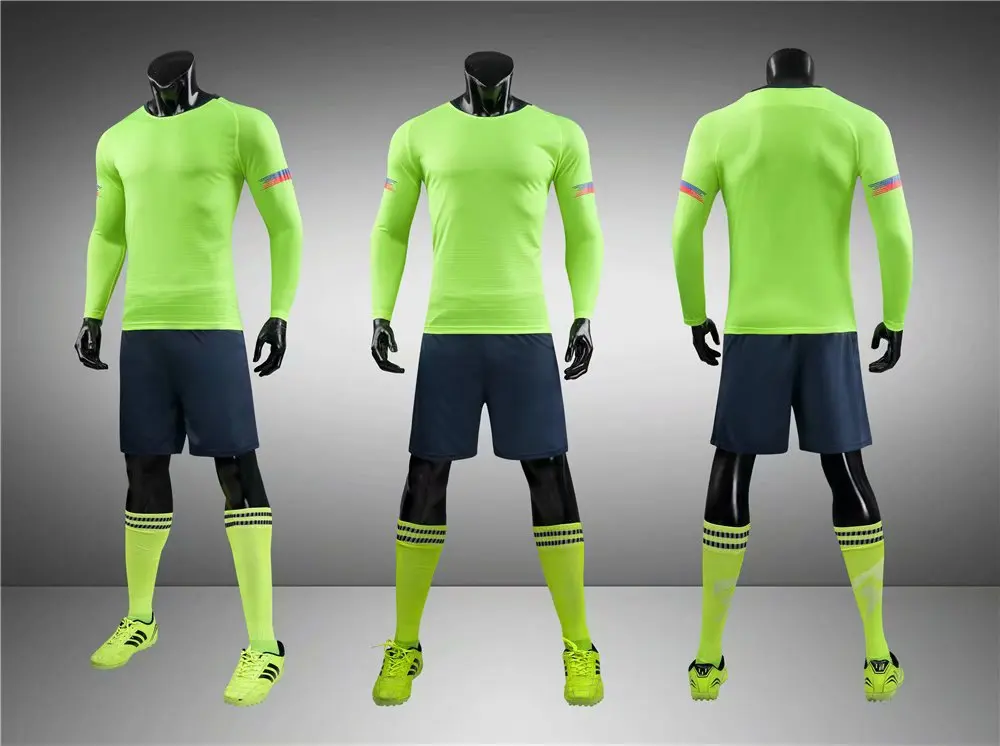 Latest Design High Quality Short Sleeve V Neck Personal Custom Football Jersey Soccer Wear