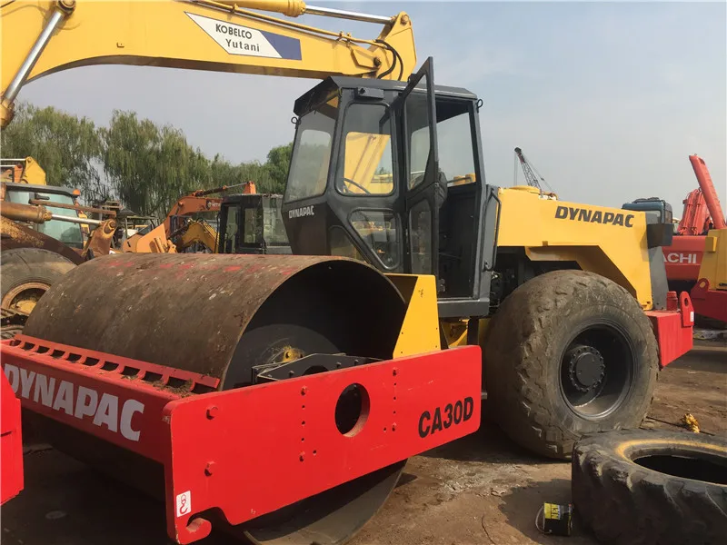 Used road roller compactor dynapac ca30d Second hand compactor road roller for sale dynapac ca25d ca30d