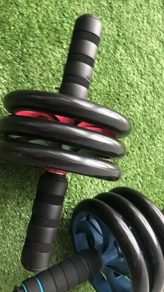 Hot sale body strength gym equipment fitness speed sensor ab wheel