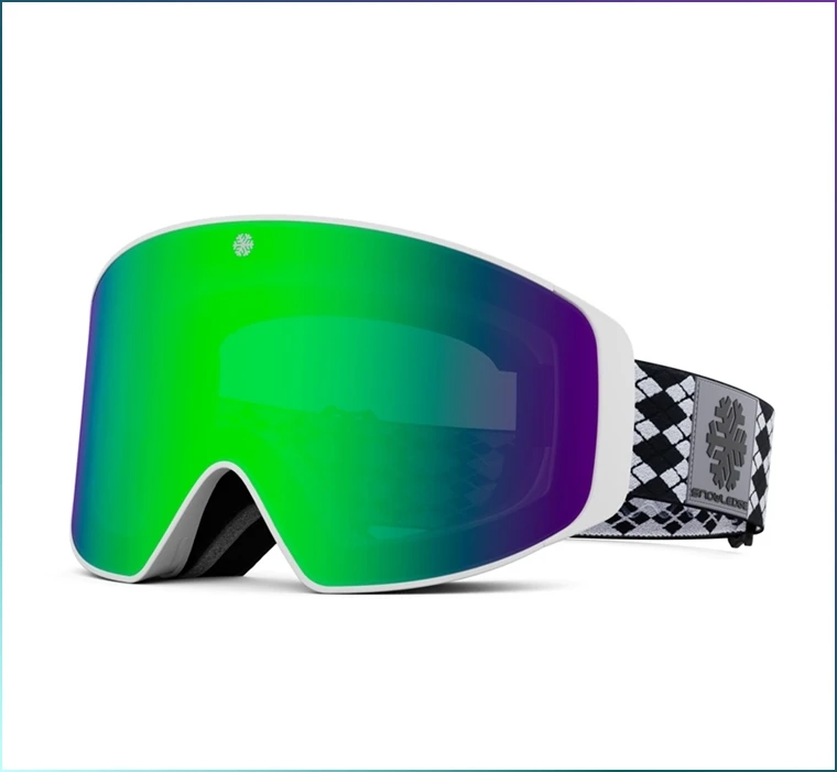 HUBO Sports Wholesale Custom Snow Otg Design Snowboard Anti Fog Magnetic Ski Sun Glasses For Men