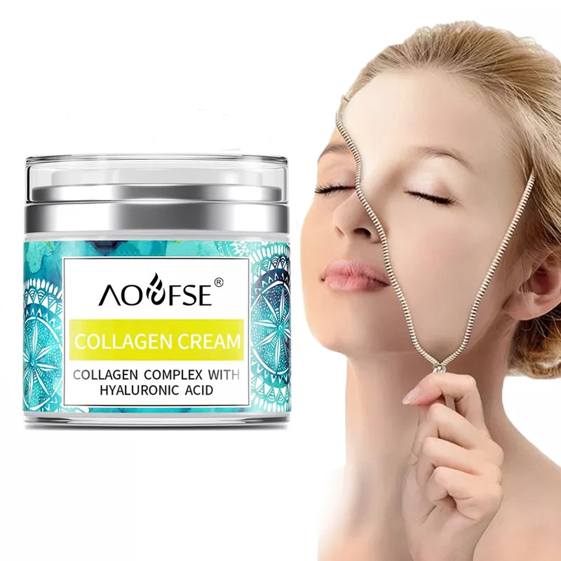 Private Label Hydrating Firming Collagen Cream Day And Night Moisturizing Collagen cream