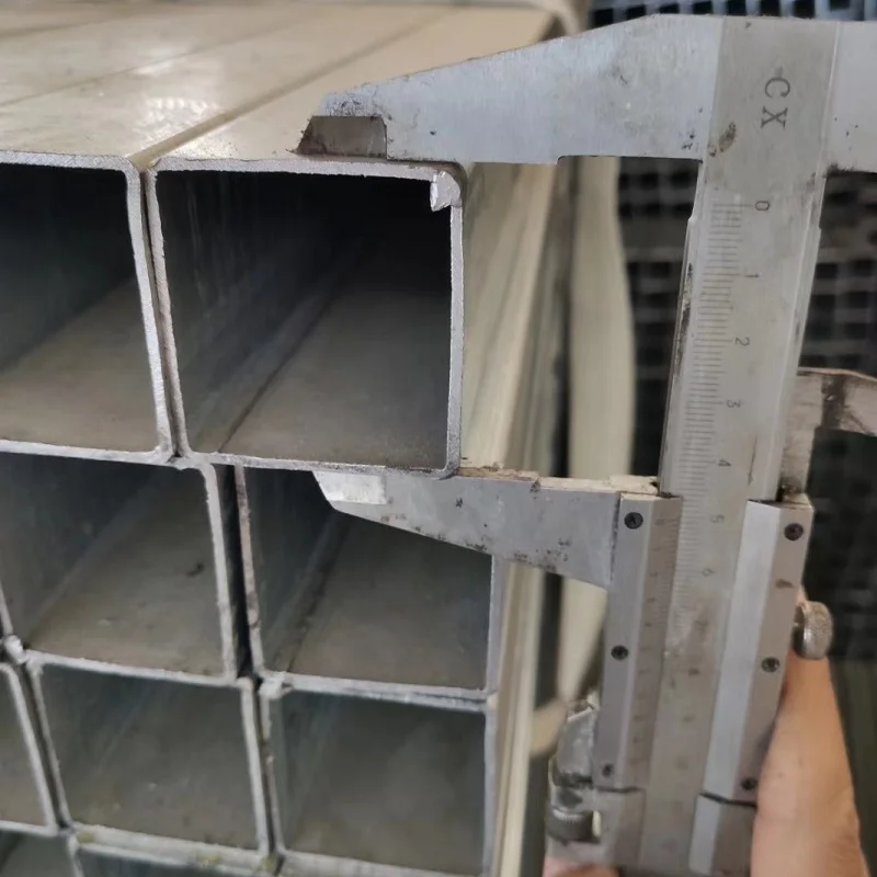 Steel Tubes and Pies SHS RHS Zinc Gi Hollow Section Erw Galvanized Square Rectangular