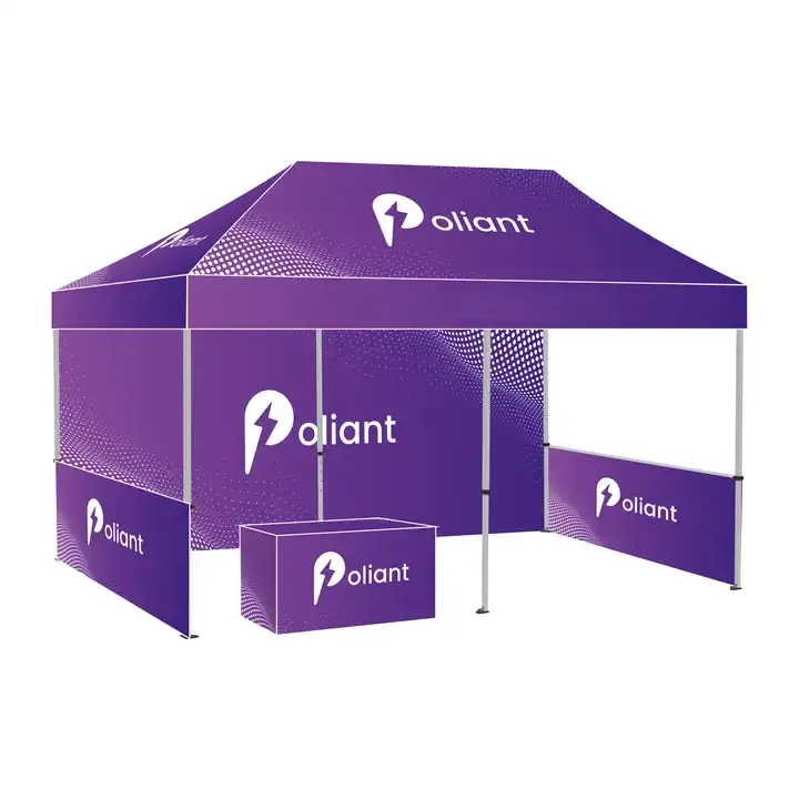 Big Foot Custom Printed Pop up Folding Gazebo Tent  Aluminium Frame Trade aluminum waterproof Exhibition tents