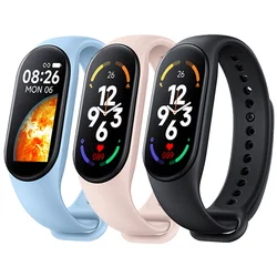 2022 M6 Bracelet Wristband with Blood Pressure Heart Rate Bp Monitor Waterproof Smart Watches