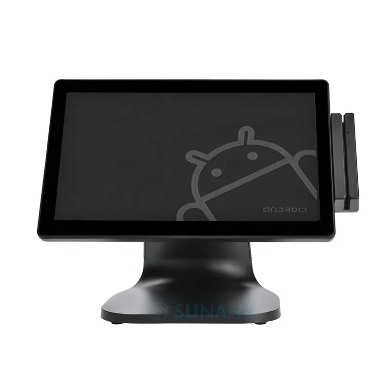 Новое поступление Sunany 15 6 дюймовый Pos-терминал Android Pos-машина с