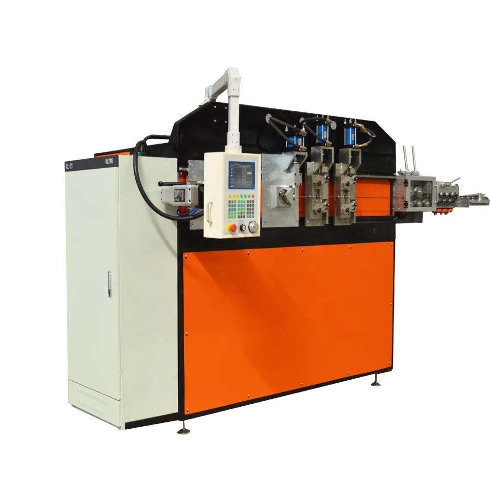 The newest design automatic paint roller making machine with 2d wire bending