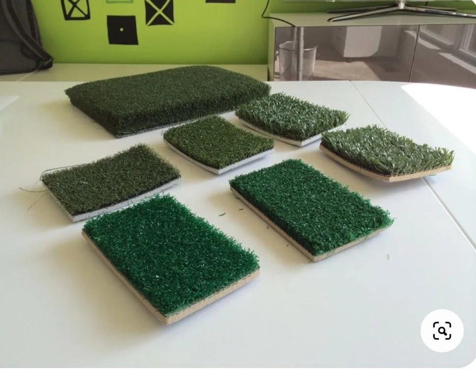 Астро-спортивные сани 1 2x20 м кудрявой Трак мох зеленый