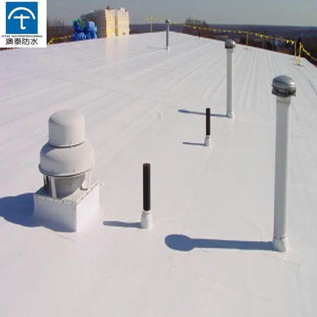 1.5mm High Polymer Roof TPO Waterproof Membrane  TPO Self Adhesive Waterproof membrane for roof waterproofing