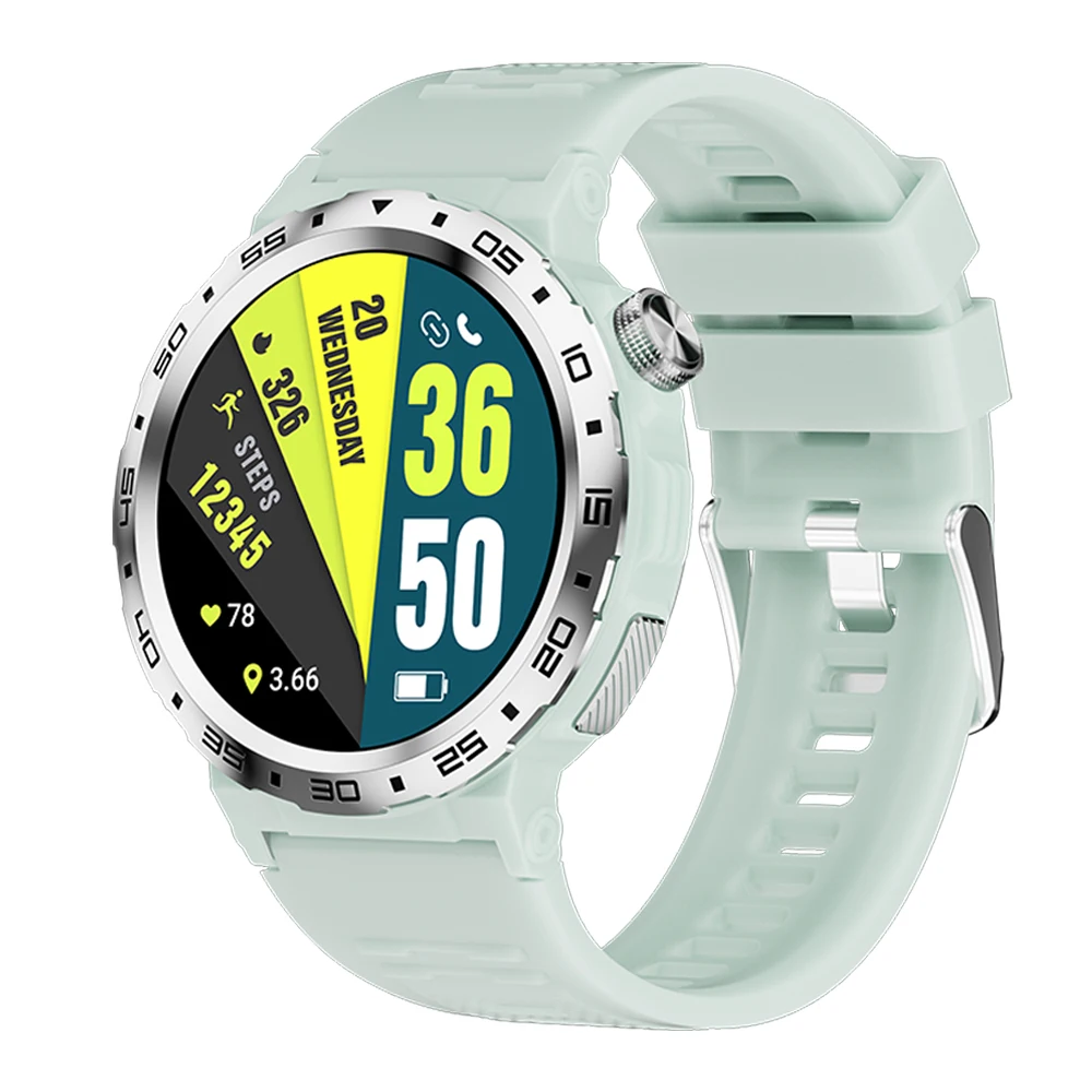 2024 LG103 Smart watch 1.43Inch AMOLED Flashlight outdoor sport BT Call smartwatch for 5ATM waterproof smart watch for men