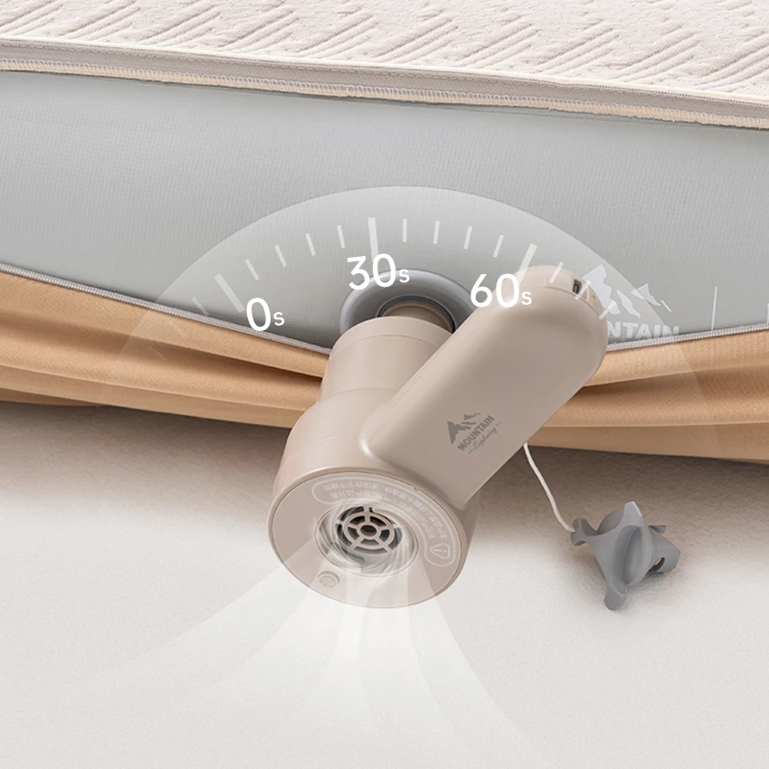 Three-person PVC elastic silk cloud bed brushed air mattress tent Outdoor camping campers make air beds on the floor