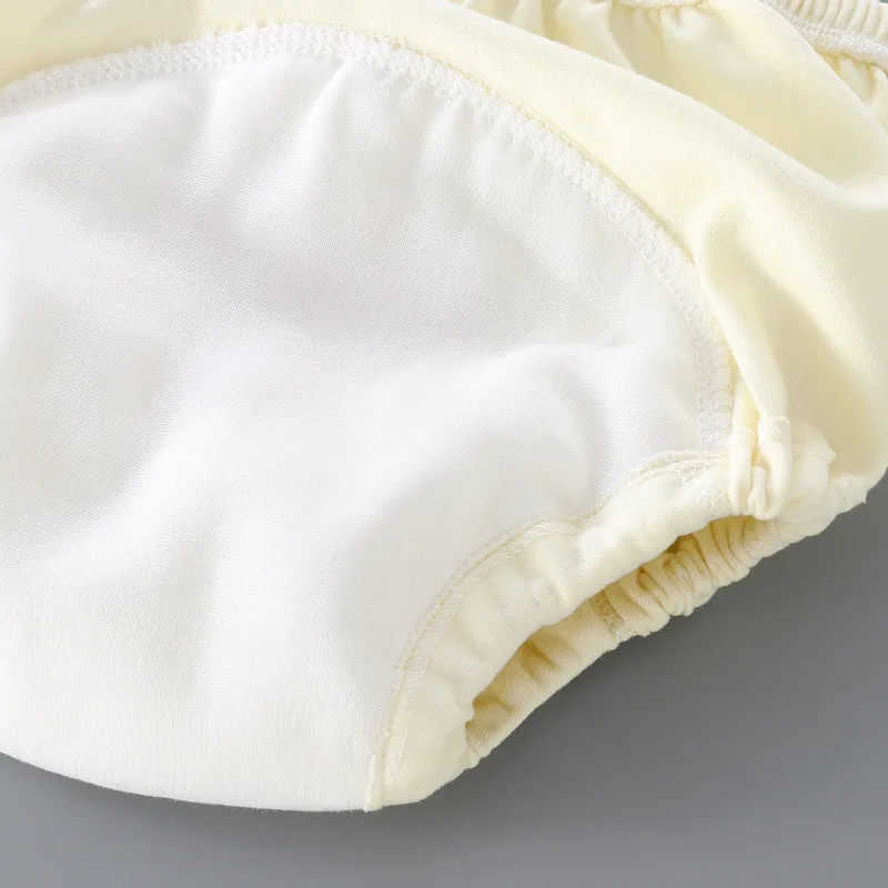 Oem/Odm Wholesale Cotton Muslin Baby reusable Diapers Pants High Absorbency reusable  Baby Training Pants