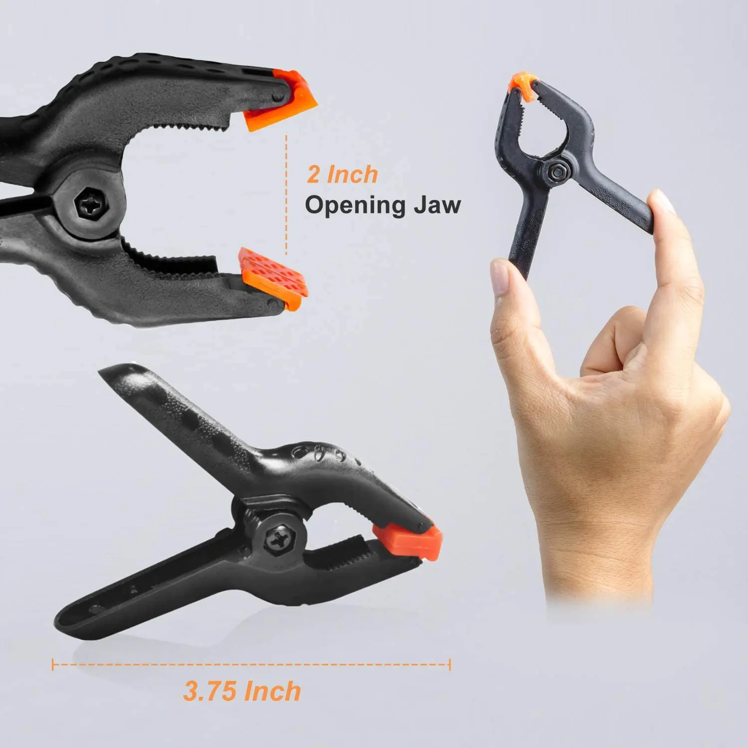 Photo Studio Universal Accessories Photography 2Inch Background Clips Backdrop Spring Clamp Camera Equipment