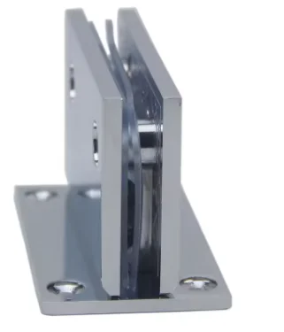 Glass To Glass Bathroom Hinge For Shower Door Casting Stainless Steel Glass Clamp Shower Door Clips