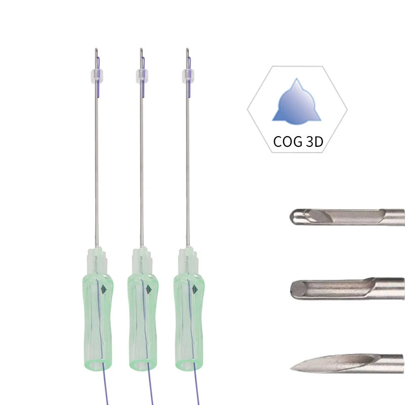 Корейский уход за кожей, полидиоксаноновая кожура cog 3d, игольчатая медицинская нить для перенапряжения носа, лифтинга лица, pcl pdo plla