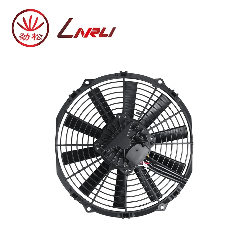  Лин Руи WSLNF-2211X 12V/24V 11 дюймов dc всасывания охлаждающий вентилятор конденсатора для кузов рефрижераторного anxial
