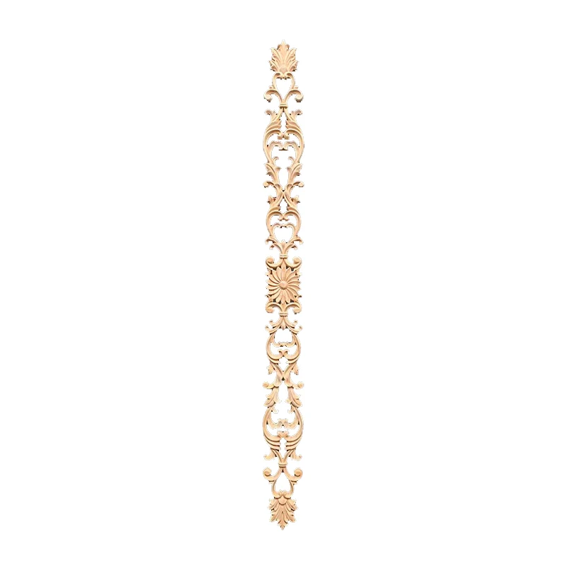 Decorative Antique CNC onlays for cabinets Furniture Accessoires Embellishments Appliques Onlays Chinese Wood Carving