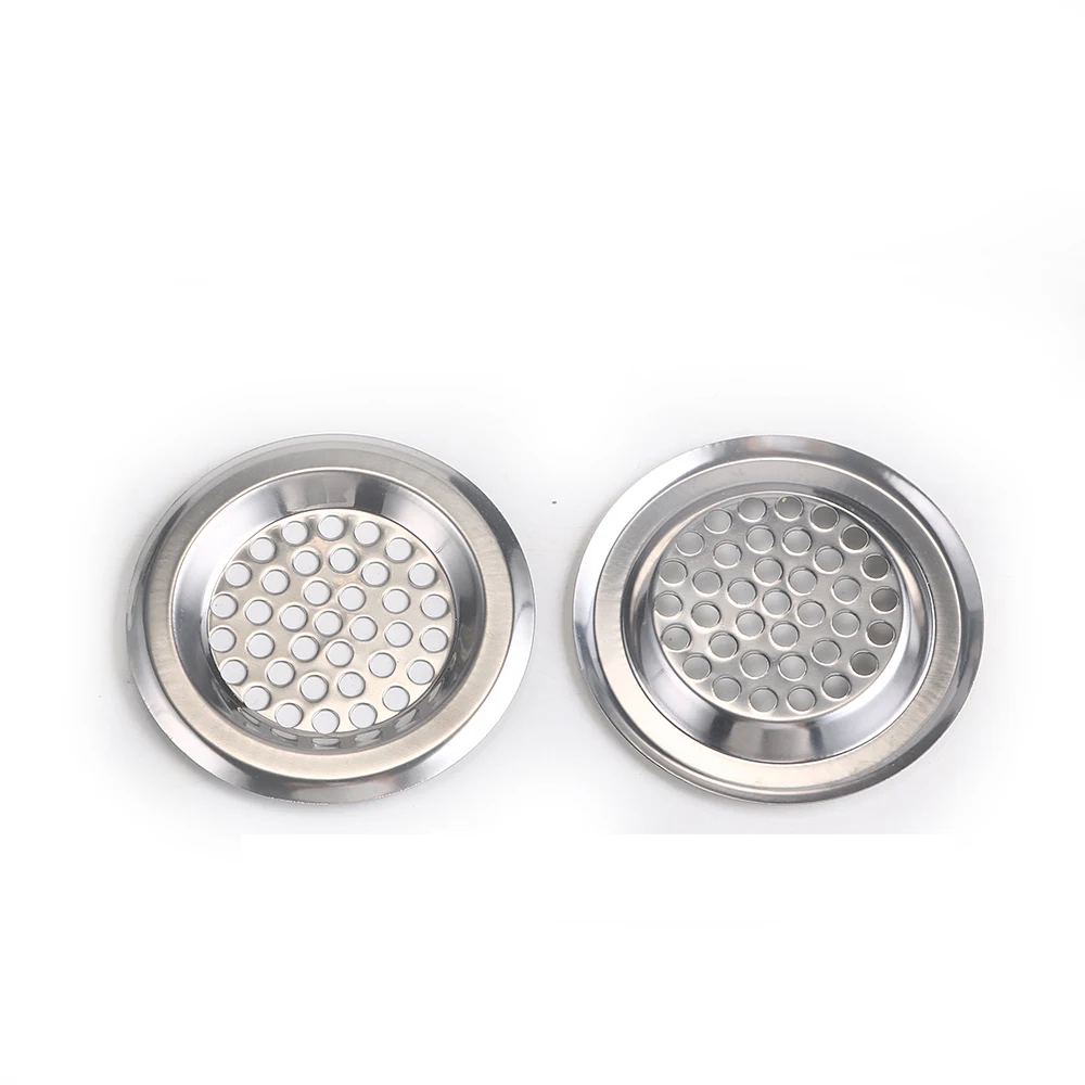 Custom Kitchen Stainless Steel Drain Cover Plug Basket Sink Strainer