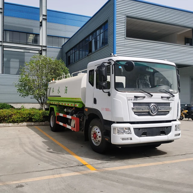 Dongfeng 12000 liter water tank truck 4x2 municipal sanitation road sprinkler for sale