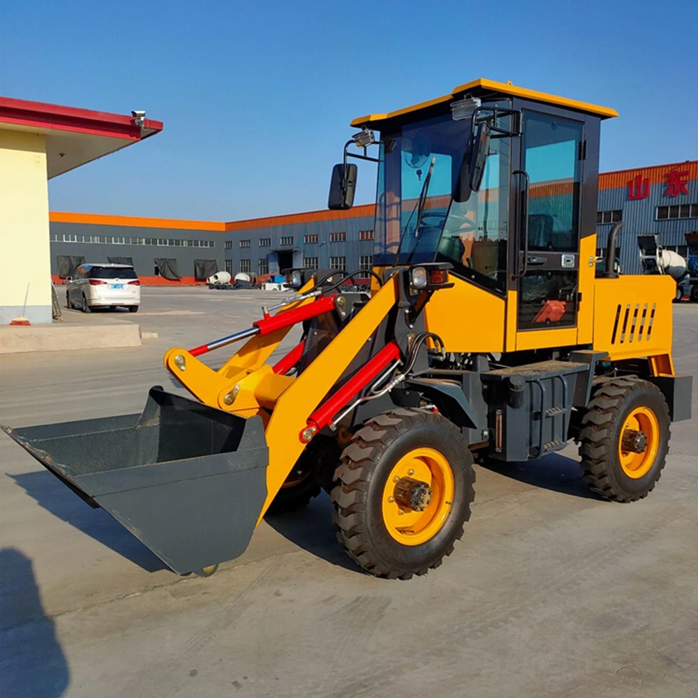 Factory Direct China Diesel Powered Compact Loader Articulated Hydraulic Loader For Excavation