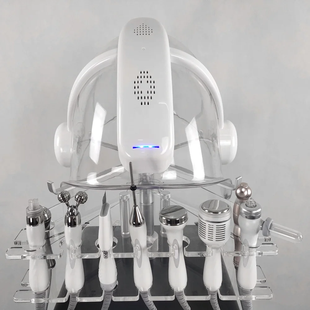 Space Oxygen H2O2 11 In 1 hydroxyl hydroxige hydra therapy facial aqua peel spa machine