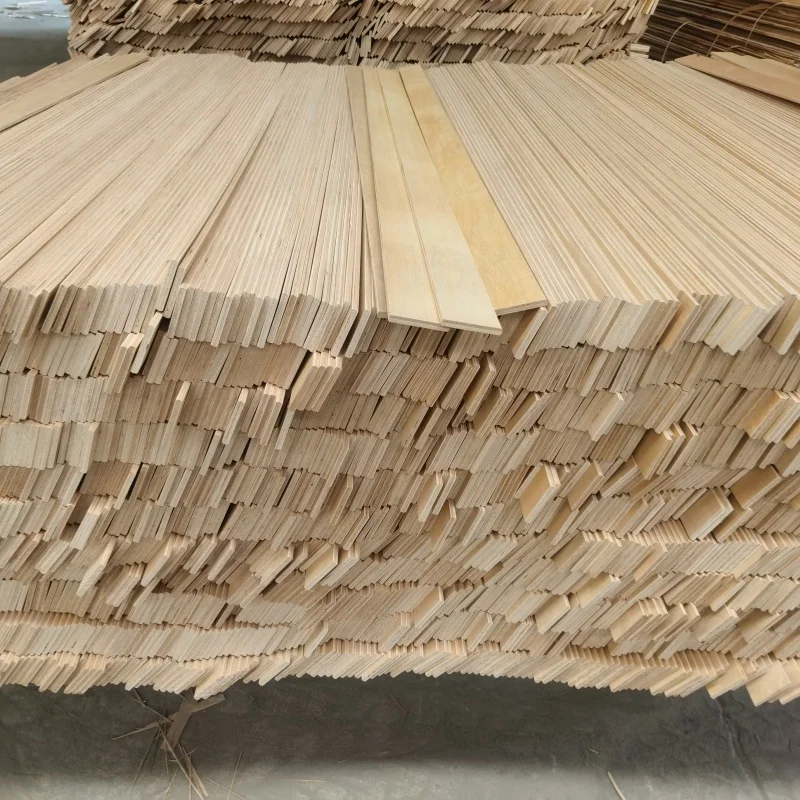 8mm Thickness Bed Frame Slats Plywood Wood Birch Slat LVL(Laminated Veneer Lumber)