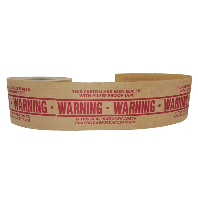 Eco friendly gummed kraft paper tapes personalized roll plastic customizable  adhesive tape