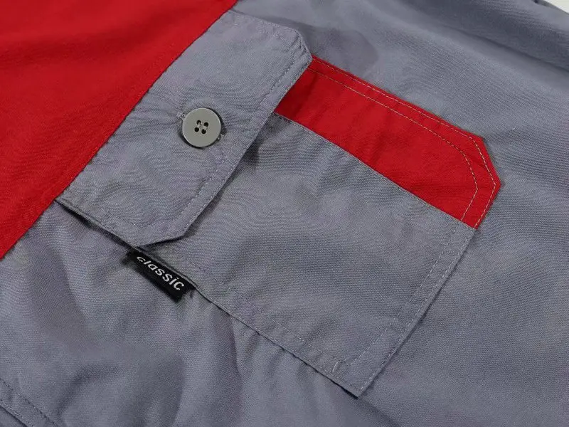 Customizable short-sleeved workwear labor protection worksuits for men work clothes work pants protection clothing