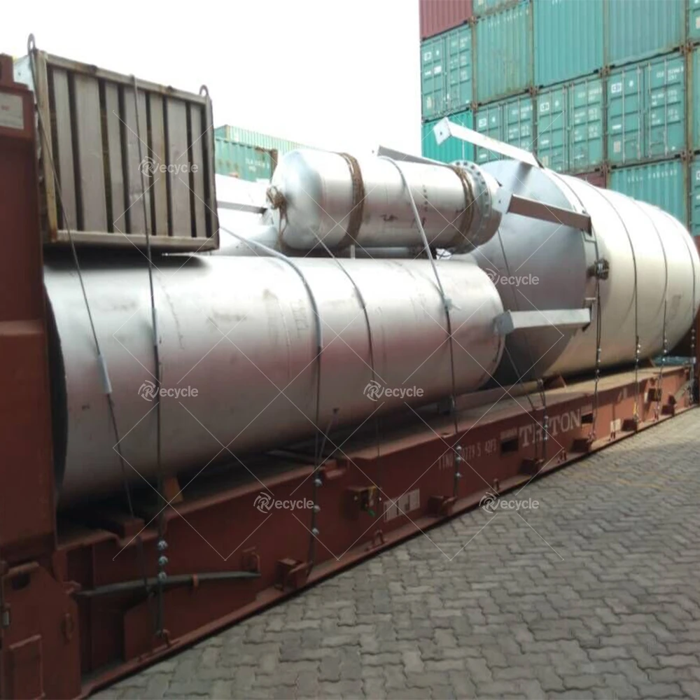 Tyre Cracking Furnace Pyrolysis Plastic Recycling System For Fuel Oil And Carbon Black