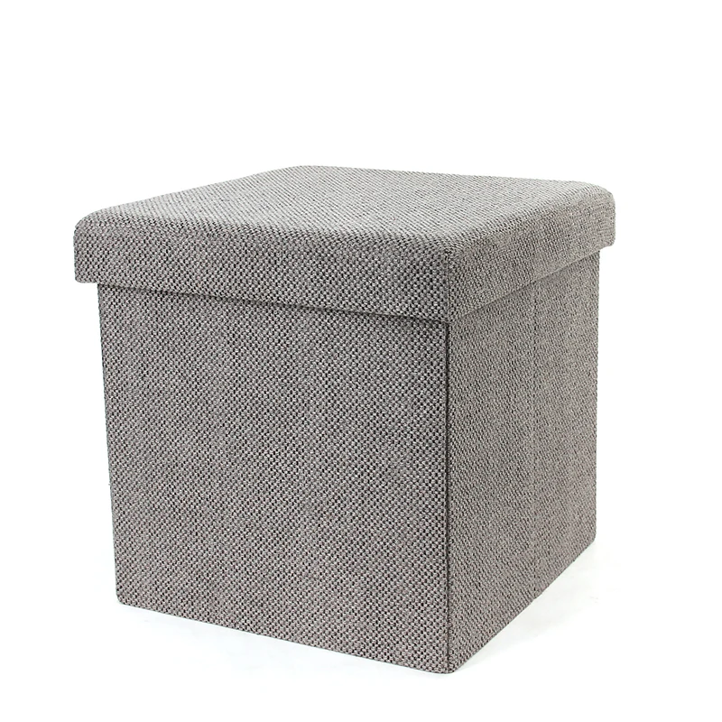 2021 Folding Ottoman Storage Footrest Factory Wholesale Modern Customized Ottoman Pouf