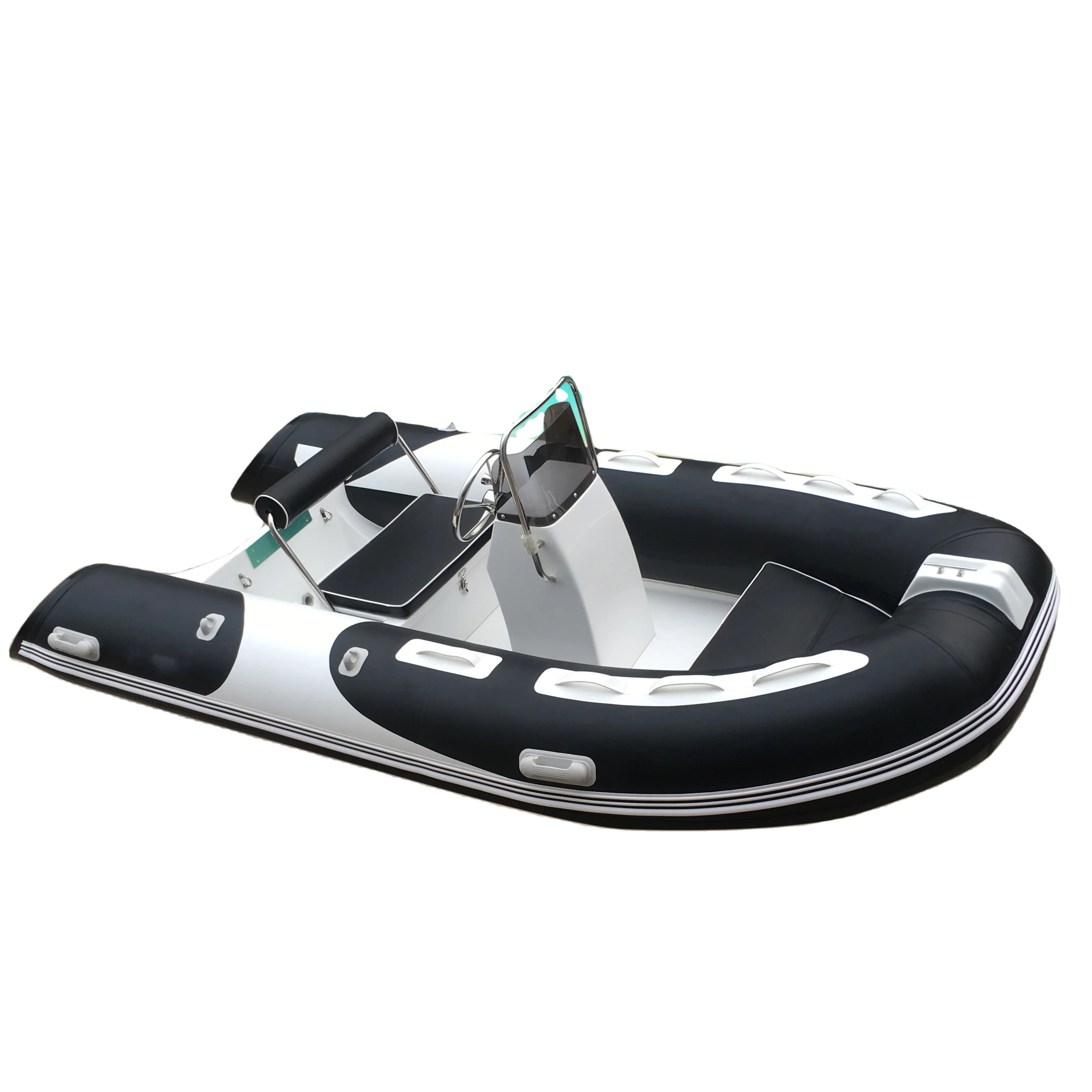 Goboat inflatable fiberglass family for 1-4 people use RIB boat