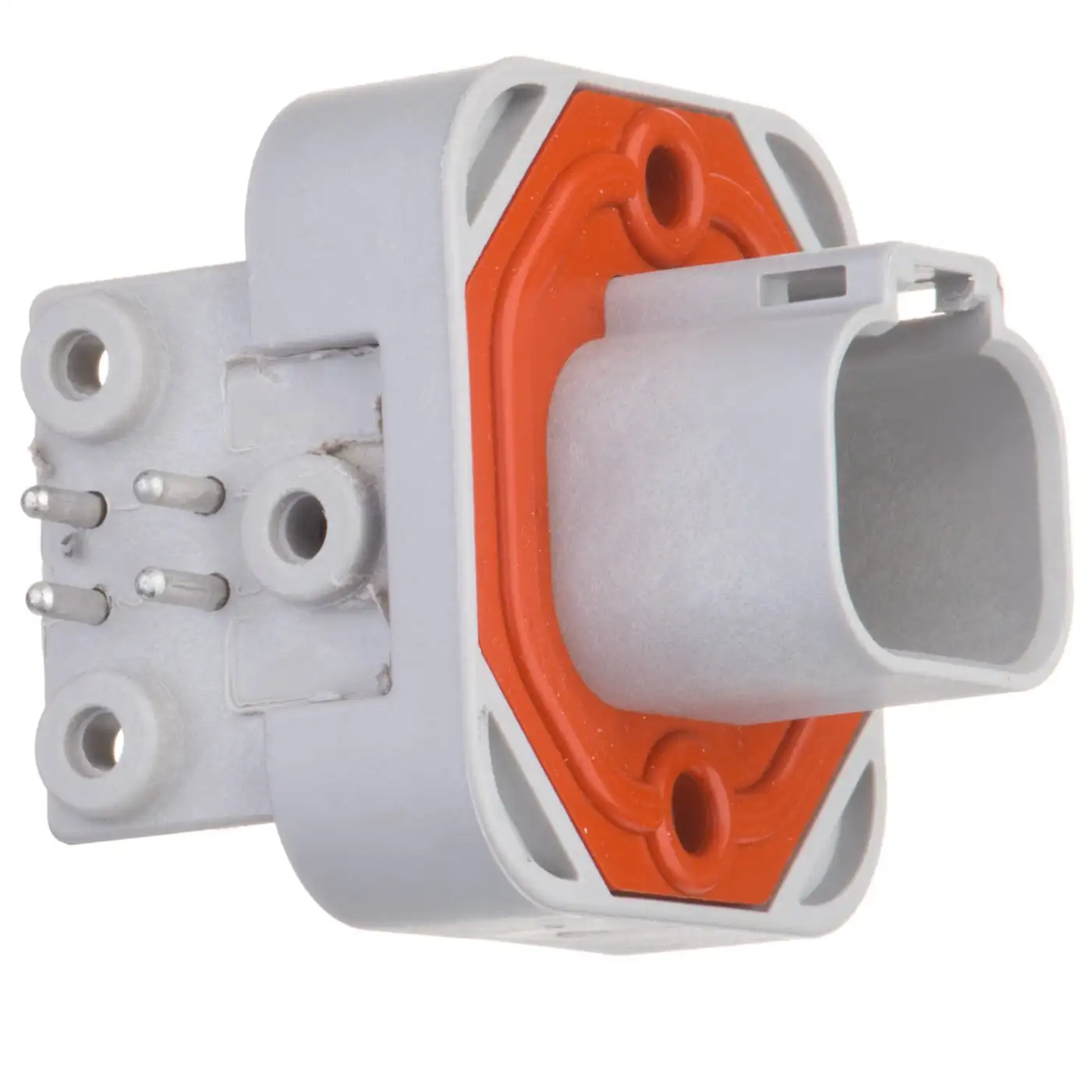 4 Way DEUTSCH DT13 Series Right Angle DT PCB Header Connector Panel Mount Connector DT13-4P