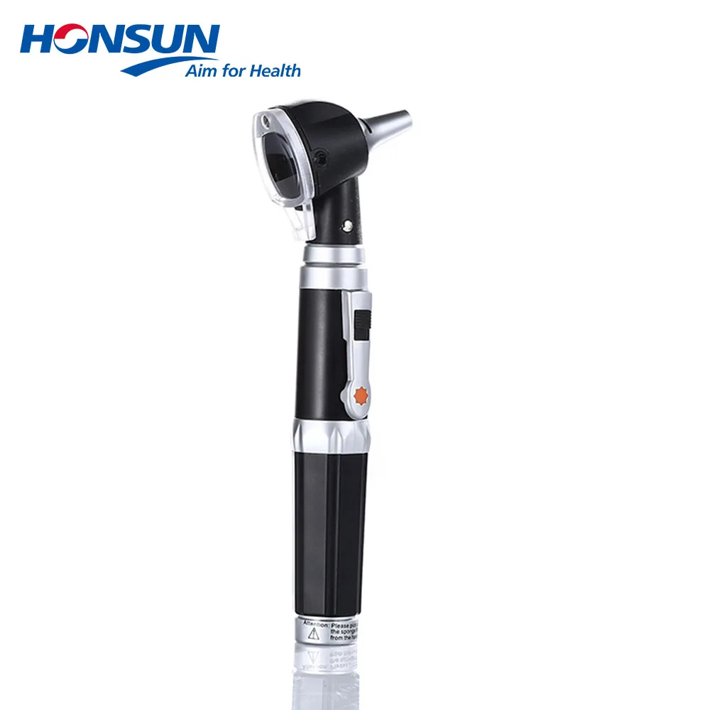 HONSUN HS-OT10D Ear Infection Detector and Pocket Ear Scope Otoscope with Light