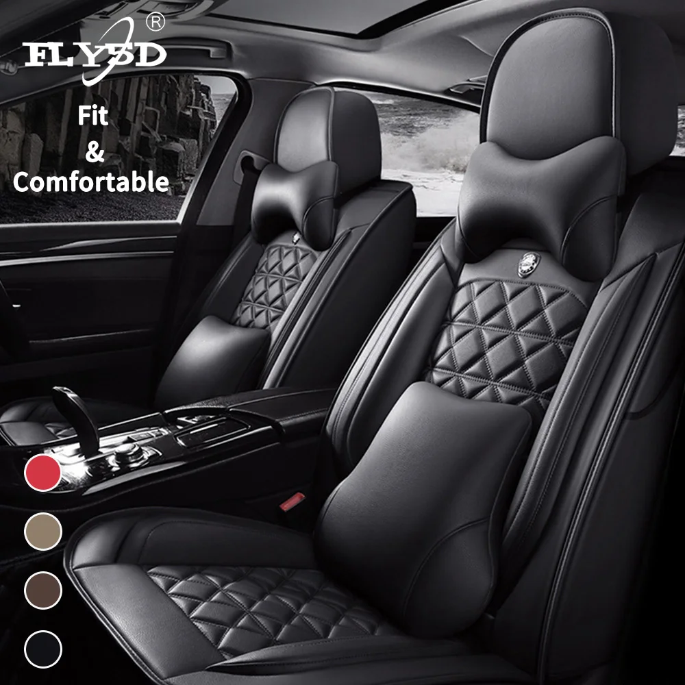 FLY5D Чехлы для автомобильных сидений универсальные красочные чехлы из