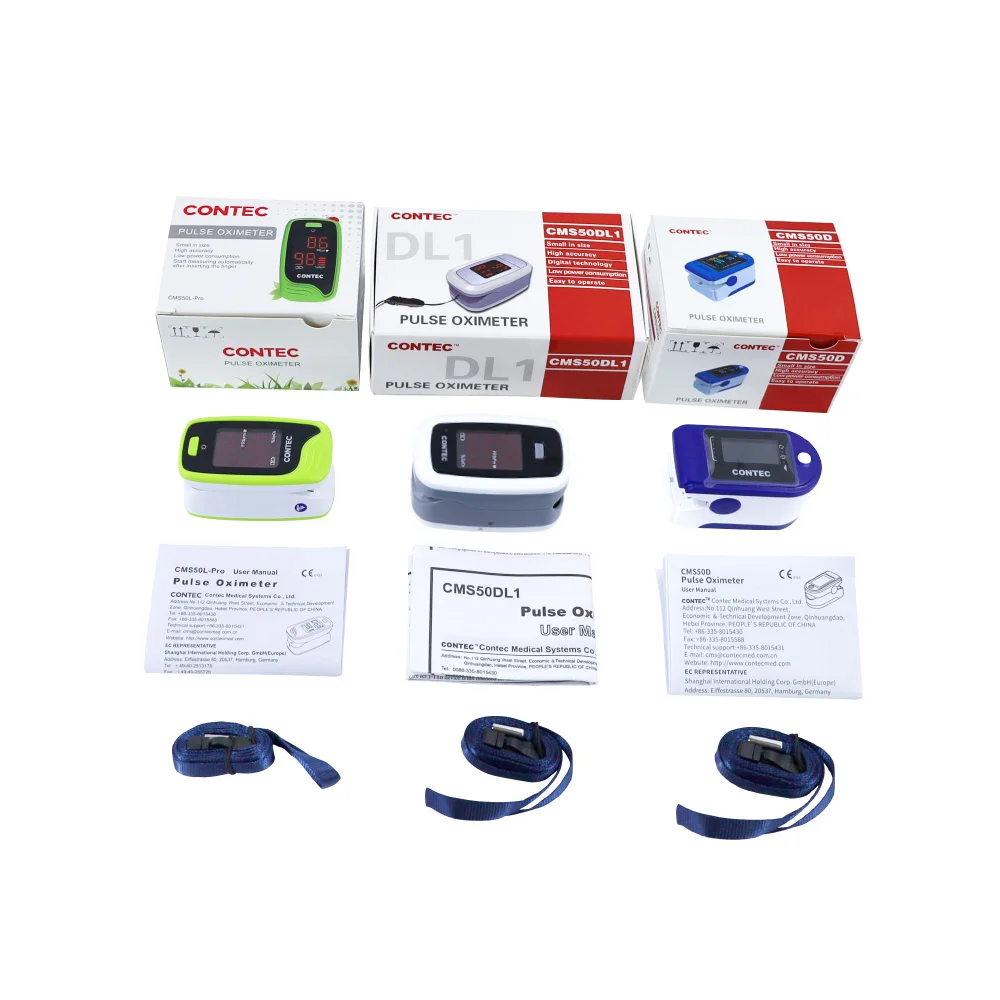 Profesional Proveedor CONTEC Oximetro De Pulso Medico Saturador De Oxigeno