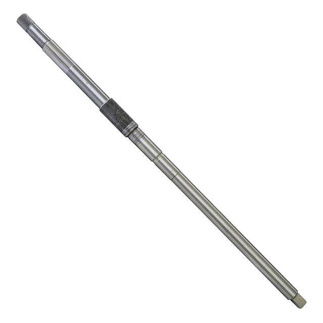 CNC 20mm metal double threaded round pin carbon steel custom precision 304 stainless steel shaft