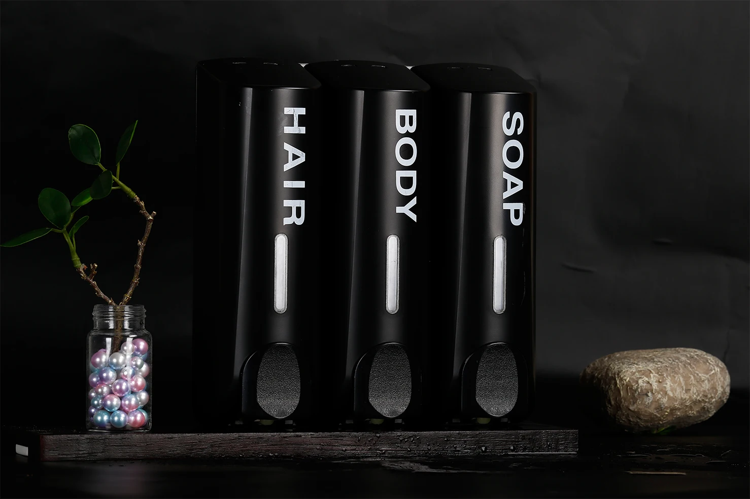 Free Sample Silver Dispenser Hand Soap Dispenser Triple Plastics Soap Dispenser