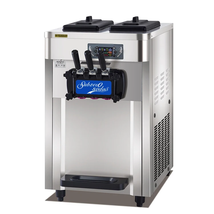 Nengyang Buy The Best Cheap Big Yogurt Italian Industrial Swirl Frozen Countertop Ice Cream Machine