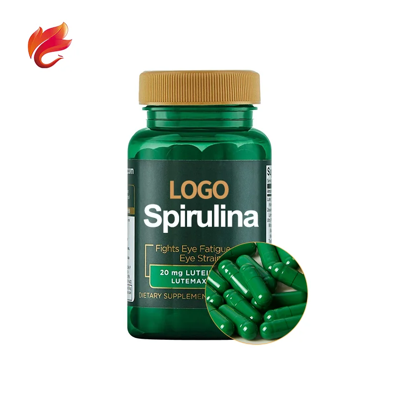 
Herbal Slimming Wholesale Spirulina Hard Capsules Essence Supplement 1000Mg Product 