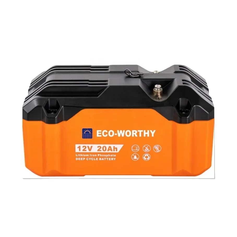 Eco-worthy 12v 20ah Lithium Battery Manage System LFP Lifepo4 Battery Pack