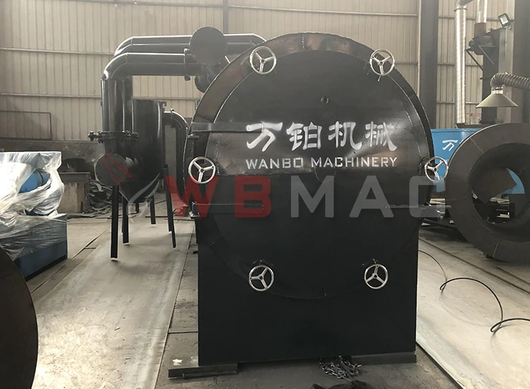 Eenvironmental protection airflow horizontal carbonization furnace stove  activated carbon carbonization furnace