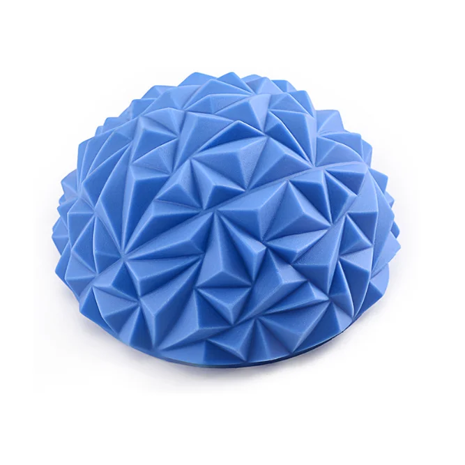 Pilates Ball Half Spiky Fitness Domes Half Ball for Sports Foot Massage Stability Training Muscle Balancing Therapy