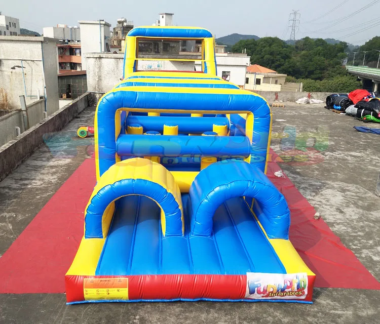 Wholesale party bouncer commercial bouncy castle slide combo inflatable bounce house obstacle course