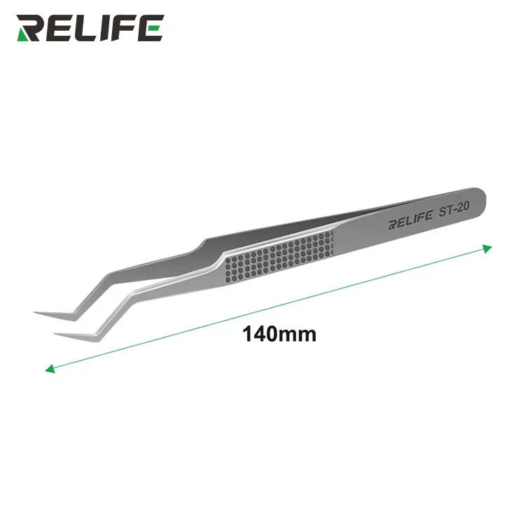 Оптовая продажа прецизионный Пинцет RELIFE ST-20 для размещения чипов инструментов ремонта мобильных телефонов